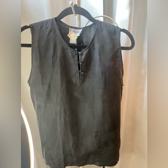 Black Silkland sleeveless top New with tags - Picture 1 of 4